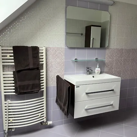 Podkrovni Apartman Se Spolecnym Bazenem Zlonice Exterior photo